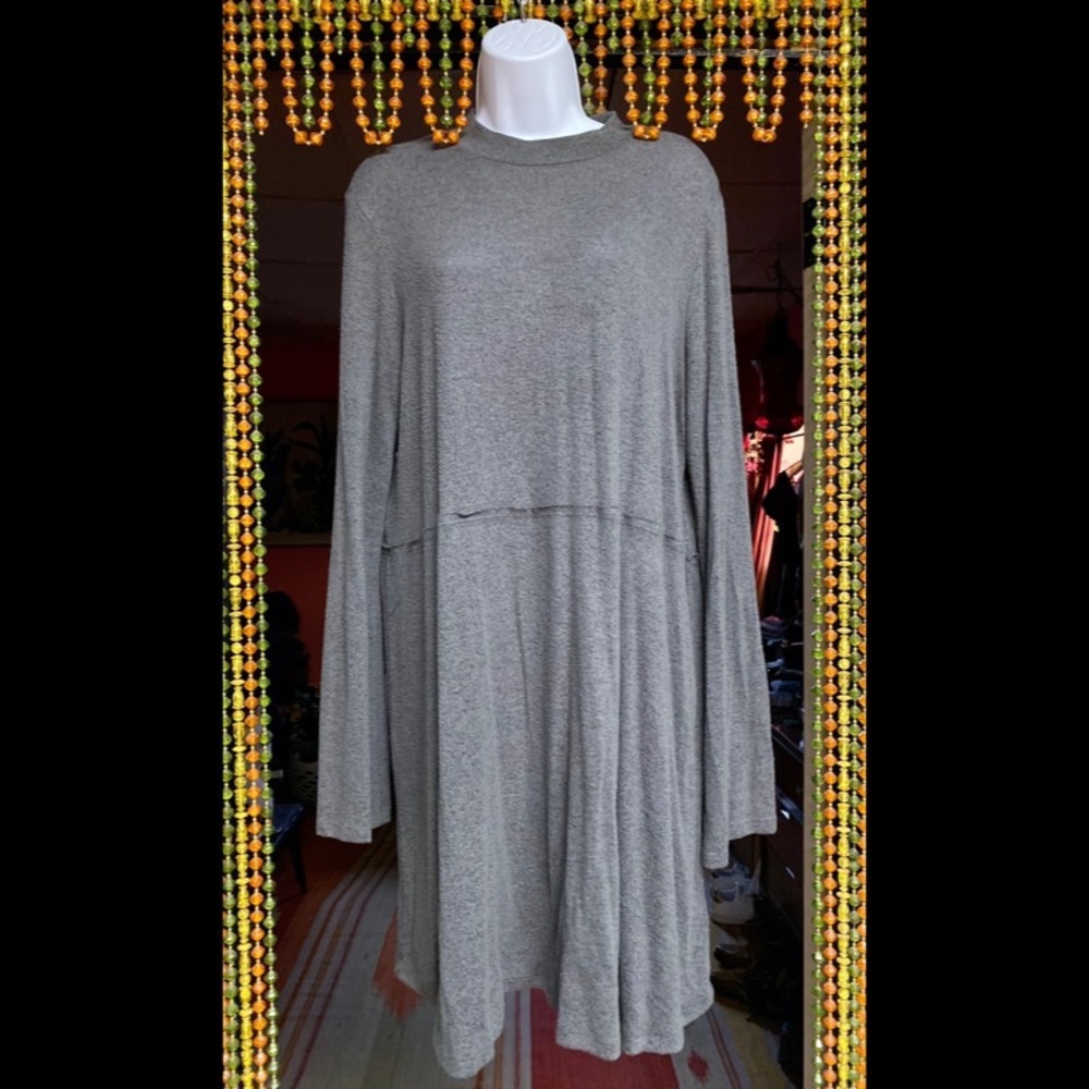Super cozy and soft grey dress